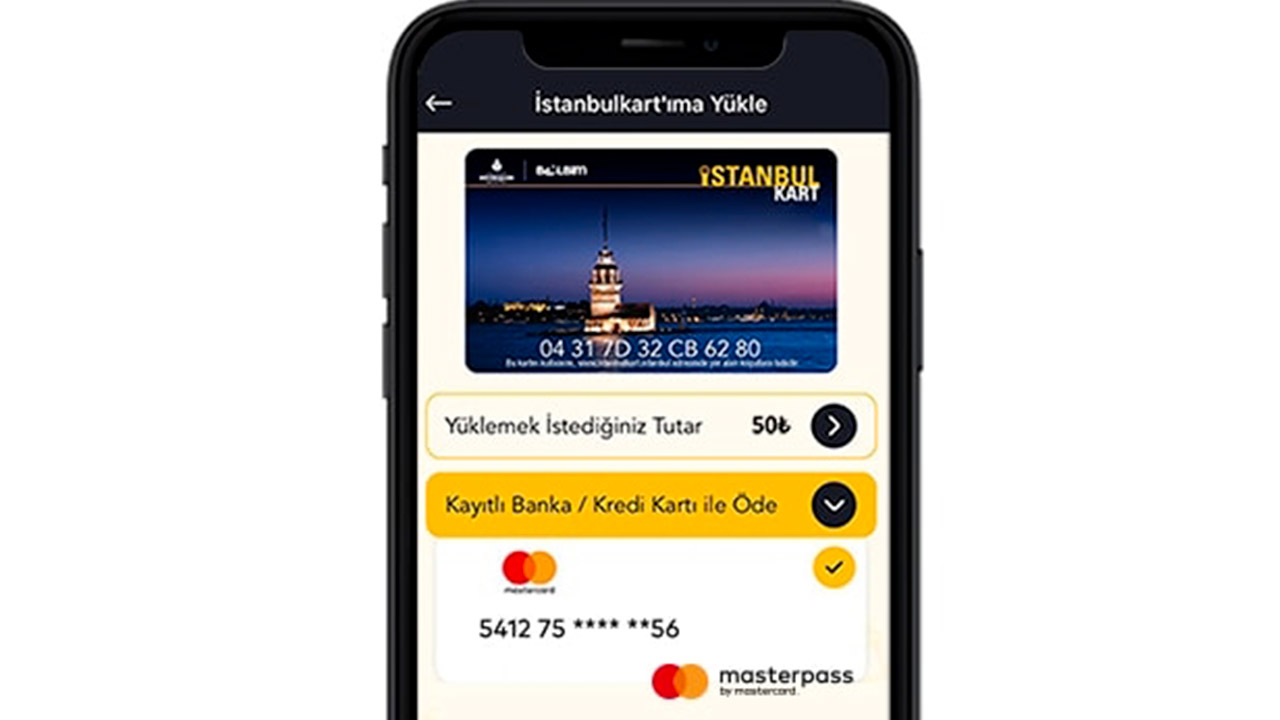 mastercard temassiz odeme toplu tasima